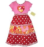 AnnLoren Girls Boutique Valentines Day Heart Dress