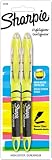 Sharpie Accent Liquid Pen-Style Highlighters, 2 Fluorescent Yellow Highlighters(24728PP)