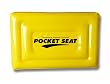 PocketSeat Inflatable Stadium Seat Cushion 9x13 Yellow