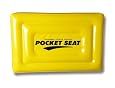 PocketSeat Inflatable Stadium Seat Cushion 9x13 Yellow