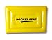 PocketSeat Inflatable Stadium Seat Cushion 9x13 Yellow