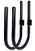 Seattle Sports Surf Board/SUP Board Wall Cradles (Black, 24-Inch x 11.5-Inch)
