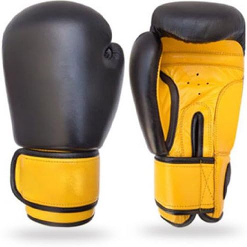 Black and Gold Boxing Gloves