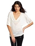 LAmade Womens Deep V-Cowl Neck Top