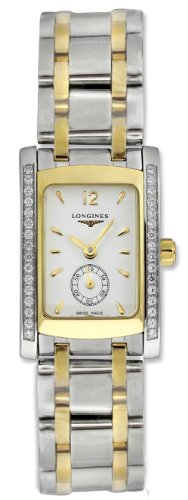 Longines Dolce Vita Two-Tone Stainless Steel & 18k Gold Diamond Womens Watch L5.155.5.29.7