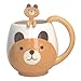 □■□ DECOLE「Concombre」まんまるマグ&スプーンセット「BEAR」DE21711 □■□