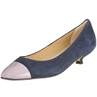 [インターショシュール] INTER-CHAUSSURES スエードエナメルコンビパンプス