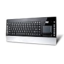 Adesso WKB-4200UB 2.4 GHz RF SlimTouch Pro Touchpad Keyboard