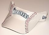 Seattle Mariners New Era White Adjustable Visor