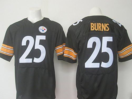 Men's Pittsburgh Steelers Artie Burns #25 Black Elite Jersey 60/4XL