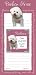 Bichon Frise Memo Pad Notebook and Magnet Picture Frame Set