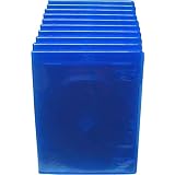 Empty Standard Blue Replacement Boxes / Cases for Blu-ray Disc Movies DVBR12BR-10 boxes ~ Square Deal Recordings...