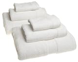 Famous Maker 6 Piece Towel Set, White