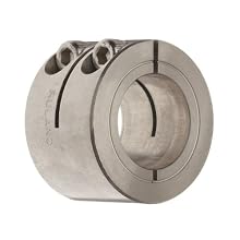 Ruland WCL One-Piece Clamping Shaft Collar, Double Wide, Inch
