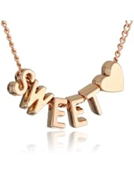 BCBGeneration Sweet Heart Mini Affirmation Necklace
