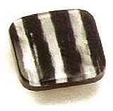 Laurey 30378 Cabinet Hardware 1-3/8-Inch Square Knob, Zebra
