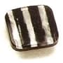 Laurey 30378 Cabinet Hardware 1-3/8-Inch Square Knob, Zebra
