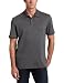 Calvin Klein Men's Liquid Cotton Polo,Dark Cliff Heather,Medium