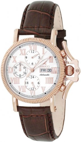 Carucci Herrenuhr Automatik Rosegold CA1173RG-BR