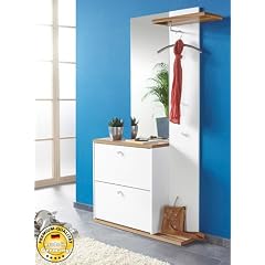 Garderobe Diele JACK wei� baltimore walnut