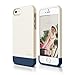 iPhone SE case, elago® [Glide-Limited][Coconut/Jean Indigo] - [Mix and Match][Premium Armor][True Fit] - for iPhone SE/5/5S