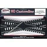 HO Code 100 19 Degree Custom Crossing