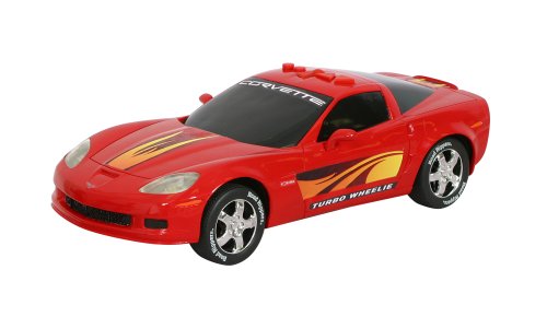 Childrens Toyshop  Toys : Road Rippers 14" Turbo  Wheelie- Red Corvette Z06