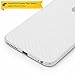 Armorsuit MilitaryShield White Carbon Fiber Skin Wrap Film + HD Clear Screen Protector for Apple iPhone 6 Plus/6S Plus (5.5