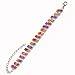 3-ROW GLAMOR RHINESTONE BRACELET