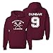 Adult Teen Wolf Beacon Hills Lacrosse Dunbar 9 Hoodie XXX-Large Maroon