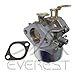 Everest Brand FITS Tecumseh Carburetor 632334A 632334 HM70 HM80 HMSK80 HMSK90 with Free Gasket