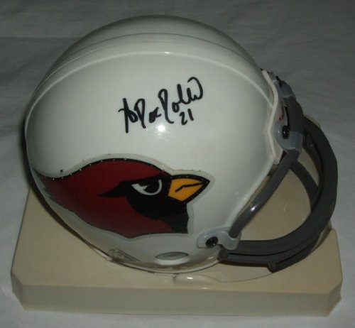 Antrel Rolle Autographed Arizona Cardinals Mini Helmet, University of Miami Hurricanes, New York Giants