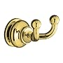 KOHLER K-12153-PB Fairfax Double Robe Hook, Vibrant Polished Brass