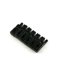 FLOYD ROSE BRIDGE SADDLES BLACK (SET OF 6)