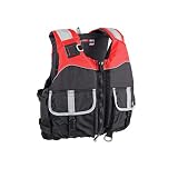 Coleman Gore Canyon Paddle Vest- Black/ Red