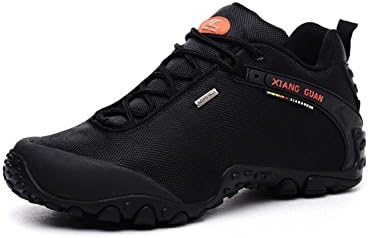 Best Women's Wide Waterproof Trekking Hiking Shoes Outdoor Mountain Trail Shoe Black Mesh