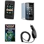 Cell Phone Accessories Bundle for AT&T LG VU CU920, CU915 (Includes; Black Silicone Rubber Soft Case, Rapid Car Charger, Custom Full Screen Protector, Generation X Antenna Booster)
