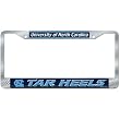 North Carolina Tar Heels NCAA Chrome License Plate Frame by Wincraft