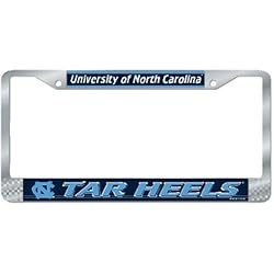 North Carolina Tar Heels NCAA Chrome License Plate Frame by Wincraft