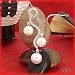 14K Wavy Diamond & Freshwater Pearl Pendant
