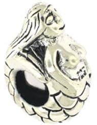 Biagi Sterling Silver Mermaid Bead Charm