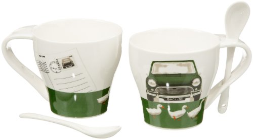 Cilio 251586 Auto 2-er Set Cappuccinotassen Kollektion \"Lifestyle\" Modell \&qu Preisvergleich