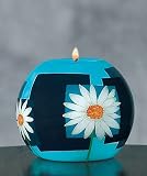 Ne Qwa Art Daisy Tea Light by Cindy Shamp