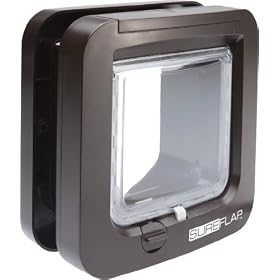 SureFlap SureFlap Microchip Cat Flap - Brown