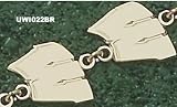 Detroit Lions Logo 5/16 Bracelet 7.25 -Choose From 14K Gold 10K Gold or Stainless Steel