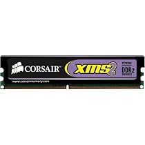 Corsair XMS2 4 GB (2 X 2 GB) PC2-6400 800 MHz 240-PIN DDR2 Dual-Channel Memory Kit - TWIN2X4096-6400C5