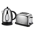 Hinari HGP157 Stainless Steel Kettle and 2 Slice Toaster Pack
