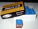 1 Dutzend Billardkreide Pioneer Tournament blau
