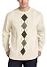 Dockers Men's Crew Neck Center Argyle Sweater