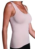 N-fini Shapewear Scoop Neck Tank Style #532 (Black or Nude) Available in SM to 4XL